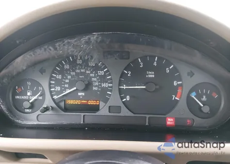 1997 BMW Z3 1.9L Roadster z USA, uszkodzony, nr VIN 4USCH7328VLE03741